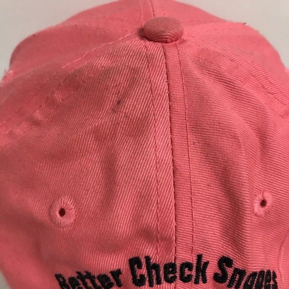 Snopes Pink Adult Adjustable Hat Internet Fact Checker - Picture 5 of 10